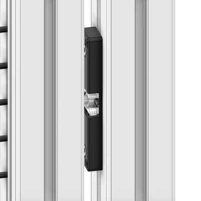 52-110-3 MODULAR SOLUTIONS PROFILE 30 SERIES DOOR LATCH SINGLE STUD METAL W/HARDWARE